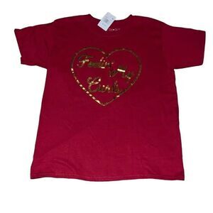 Fifth  Sun Burgundy Tee